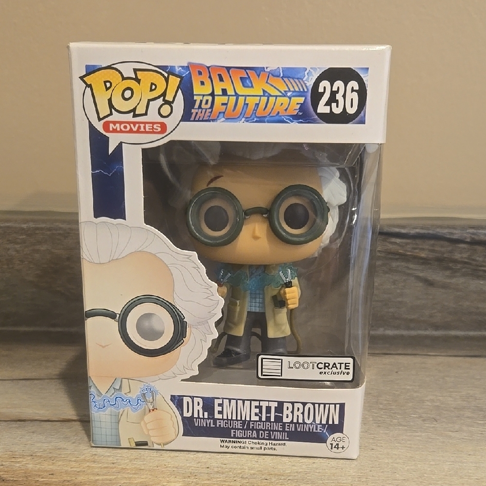 Funko Pop! Dr. Emmett Brown Vinyl Figure